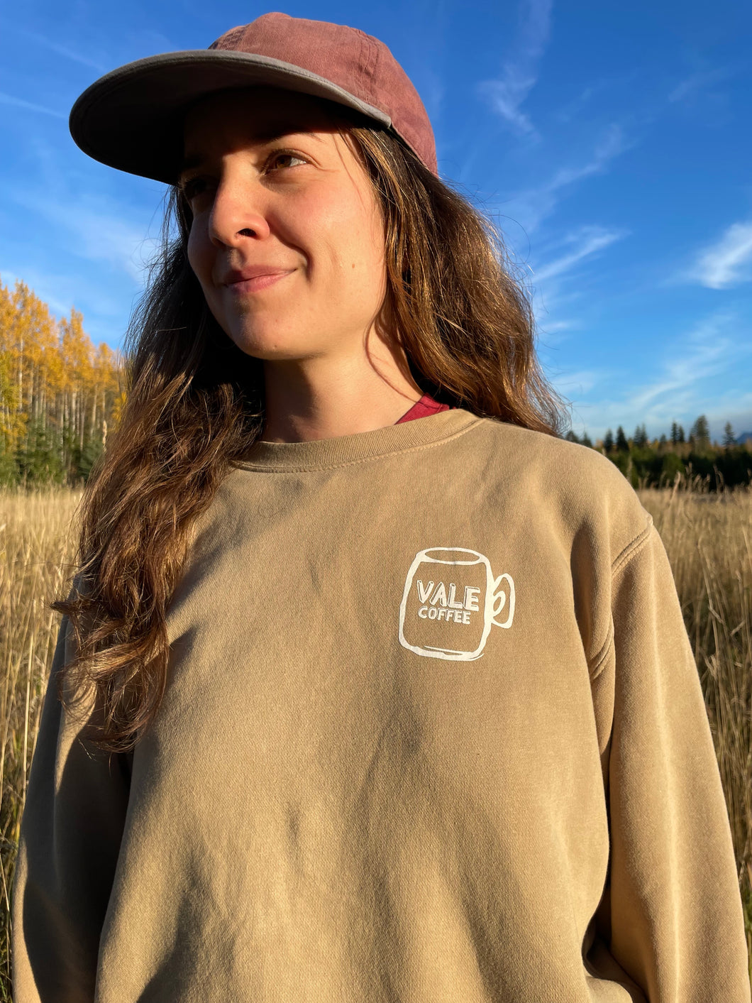 Vale Coffee Crewneck Sweater